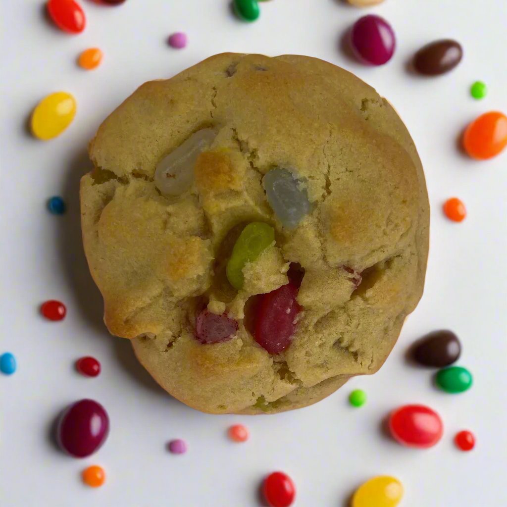 Leighton Buzzard Jelly Bean Stuffed Cookie Postal Delivery Free Delivery Box 